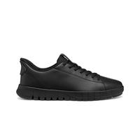 GEOX Herrenschuhe Elegante Schnürer BLACK BLACK - Gr. - 45