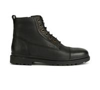 GEOX Herrenschuhe Schnürboots BLACK BLACK - Gr. - 44