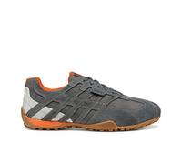 GEOX Herrenschuhe Sportliche Schnürer GREY GREY - Gr. - 43