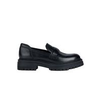 Geox D IRIDEA A Moccasin, Black, 41 EU