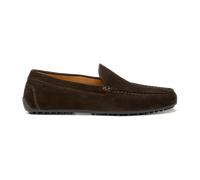 Geox ISTRIA U653KC 00022C6006 dunkel-braun - bequeme Slipper für Herren - Größe 41