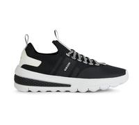 Geox J ACTIVART Girl B Sneaker, Black/White, 28 EU