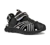 Geox J AIRADYUM BO Sandal, Black/Grey, 30 EU