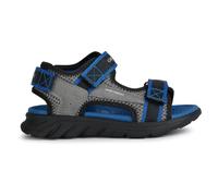 Geox J AIRADYUM BO Sandal, Grey/ROYAL