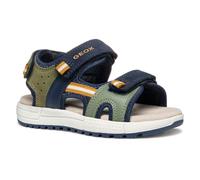 Geox J ALBEN Boy A Sandal, Sage/Navy, 30 EU
