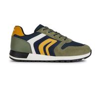 Geox J ALBEN Boy B Sneaker, Military/Navy, 39 EU