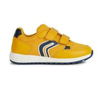 Geox J ALBEN Boy C Sneaker, OCHREYELLOW/Navy, 29 EU