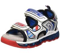 Geox J Android Boy Sandalen mit offenem Zehenbereich, Multicolore (C0653), 33 EU