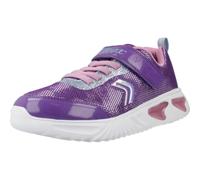 Geox J Assister Girl A Sneaker, Violet/DK PINK, 38 EU