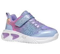 Geox J Assister Girl B Sneaker, Sky/Multicolor, 32 EU