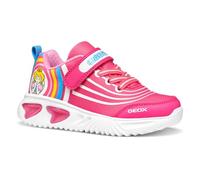 Geox J Assister Girl C Sneaker, Fuchsia, 30 EU