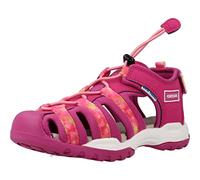 Geox J Borealis Girl Sandal, Cyclamen, 36 EU
