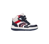 Geox J BUZZERLIGHT Boy A Sneaker, Navy/White, 26 EU