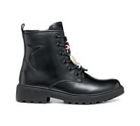 Geox J CASEY GIRL G - BRUSH.SYNT.LE für Kinder, schwarz, Größe 34 EU