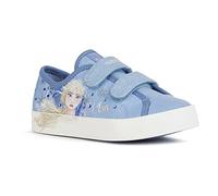 Geox J Ciak Kinderschuhe Mädchen Halbschuhe Schnürer Sneaker Blau Freizeit, Schuhgröße:33 EU