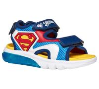 Geox J CIBERDRON B Sandal, LT Blue/RED, 31 EU