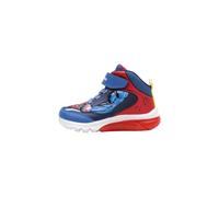 Geox Sneaker Ciberdron Superman - blau/rot Kleinkinder Jungen, Größe Euro (US) 31 (13)