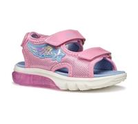 Geox J CIBERDRON G Sandal, Pink/Lt Sky, 27 EU