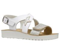 GEOX Schuhe Sandal Costarei Mädchen Weiß/silber 37