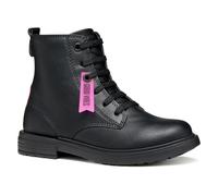 Geox JUNIOR J ECLAIR GIRL ANKLE BOOTS BLACK/FUCHSIA 39_EU