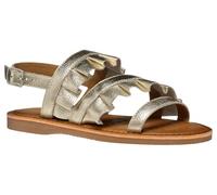 Geox J EOLIE Girl Sandal, Platinum, 32 EU