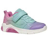 Geox J FADINLIGHT Girl C Sneaker, Aqua/Lilac, 33 EU