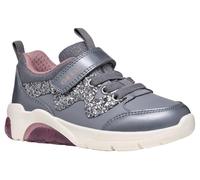 Geox J FADINLIGHT Girl D Sneaker, Grey/Rose, 36 EU