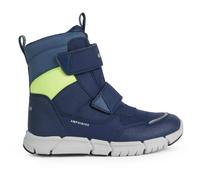 Geox Jungen J Flexyper Boy B Abx Stiefeletten, Navy Fluo Yellow, 33 EU