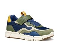 Geox J FLEXYPER Boy A Sneaker, Military/Blue, 39 EU