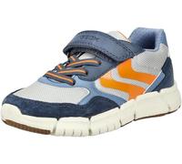 Geox Sneaker Lederimitat/Textil Grau/Navy - 34