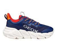 Geox J FLEXYPER Fast Boy Sneaker, Navy, 28 EU