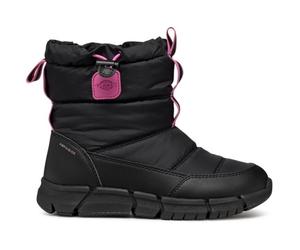 Geox J FLEXYPER G.B ABX B Mädchen Knöchelschuhe, schwarz, größe 34