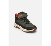 Geox J FLEXYPER Plus Boy Ankle Boot, Military/ORANGE, 28 EU