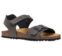 Geox J Ghita Boy B Sandal, Dark Grey, 38 EU