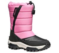 Geox J Himalaya Girl B AB Knee High Boot, Fuchsia/Black, 30 EU