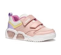 Geox J ILLUMINUS Girl A Sneaker, Pink/Multicolor, 33 EU