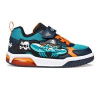Geox Inek Turnschuhe Ohne Schnürsenkel EU 29 Petrol / Orange