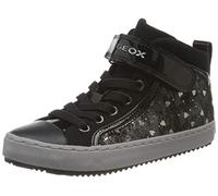 Geox J Kalispera Girl I Black/Dk Silver Girls' Trainers Sneaker Size 31