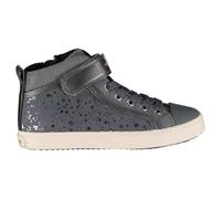 Geox J Kalispera Girl Sneaker, DK Grey, 32 EU