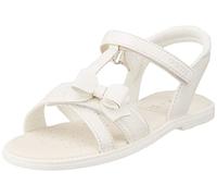Geox J Karly Girl Sandal, White, 29 EU Schmal
