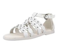 Geox J Karly Girl Sandal, White, 32 EU