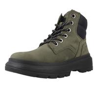 Geox J KIDDARTAH Boy WPF Ankle Boot, DK Green/Black, 39 EU