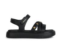 Geox J KODETTE Gir Sandal, Black, 31 EU
