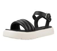 Geox J KODETTE Gir Sandal, Black, 37 EU