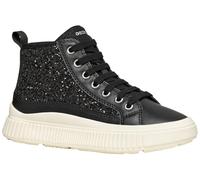 Geox J LAQUINNY Girl Sneaker, Black, 31 EU