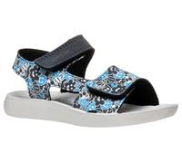 Geox J LIGHTFLOPPY Sandal, Navy/Azure, 29 EU