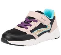 Geox J Loftus Girl A Sneaker, Schwarz, 29 EU