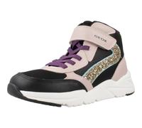 Geox J Loftus Girl D Sneaker, Schwarz, 38 EU