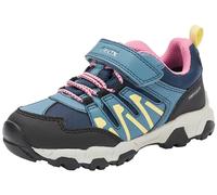 Geox J MAGNETAR Girl B AB Sneaker, AVIO/Fuchsia, 38 EU