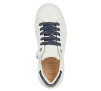 Geox J NETTUNO Girl B Sneaker, White/DK Navy, 31 EU
